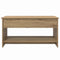 vidaXL Coffee Table Artisan oak 80 x 50.5 x 41.5 cm Engineered wood