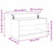 vidaXL Coffee Table Artisan oak 80 x 50.5 x 41.5 cm Engineered wood
