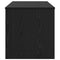 vidaXL Coffee Table Black oak 80 x 50.5 x 41.5 cm Engineered wood