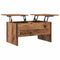vidaXL Coffee Table Old wood 80 x 50.5 x 42.5 cm Engineered wood