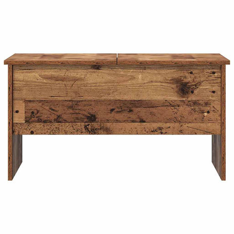 vidaXL Coffee Table Old wood 80 x 50.5 x 42.5 cm Engineered wood