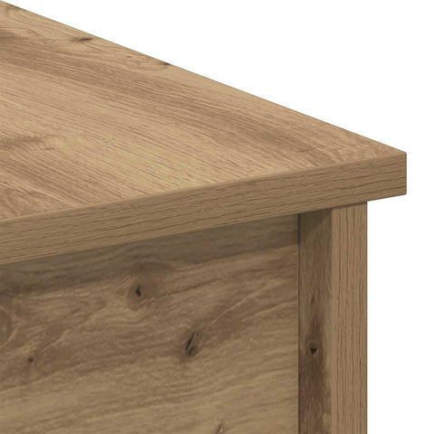 vidaXL Coffee Table Artisan oak 80 x 50.5 x 42.5 cm Engineered wood