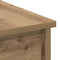 vidaXL Coffee Table Artisan oak 80 x 50.5 x 42.5 cm Engineered wood