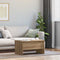 vidaXL Coffee Table Artisan oak 80 x 50.5 x 42.5 cm Engineered wood
