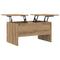 vidaXL Coffee Table Artisan oak 80 x 50.5 x 42.5 cm Engineered wood
