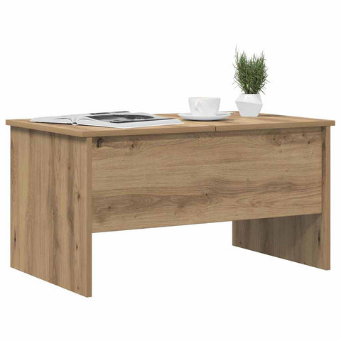vidaXL Coffee Table Artisan oak 80 x 50.5 x 42.5 cm Engineered wood