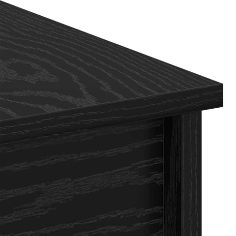 vidaXL Coffee Table Black oak 80 x 50.5 x 42.5 cm Engineered wood