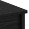 vidaXL Coffee Table Black oak 80 x 50.5 x 42.5 cm Engineered wood