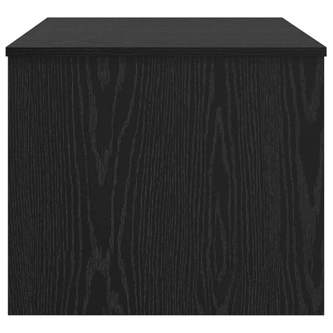 vidaXL Coffee Table Black oak 80 x 50.5 x 42.5 cm Engineered wood