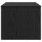 vidaXL Coffee Table Black oak 80 x 50.5 x 42.5 cm Engineered wood