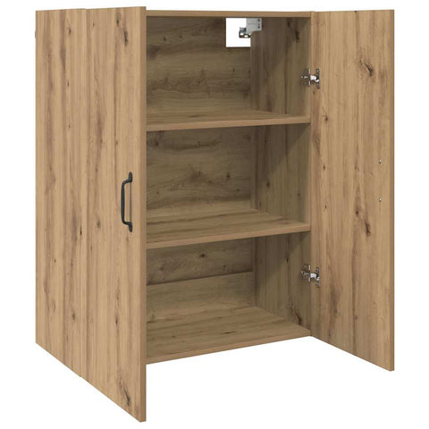 vidaXL Hanging cabinet Artisan oak 69.5 x 34 x 90 cm Engineered wood