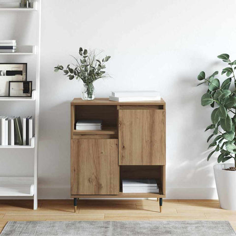 vidaXL Sideboard Artisan oak 60 x 35 x 70 cm Engineered wood
