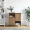 vidaXL Sideboard Artisan oak 60 x 35 x 70 cm Engineered wood