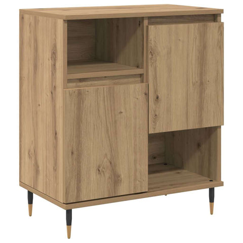 vidaXL Sideboard Artisan oak 60 x 35 x 70 cm Engineered wood