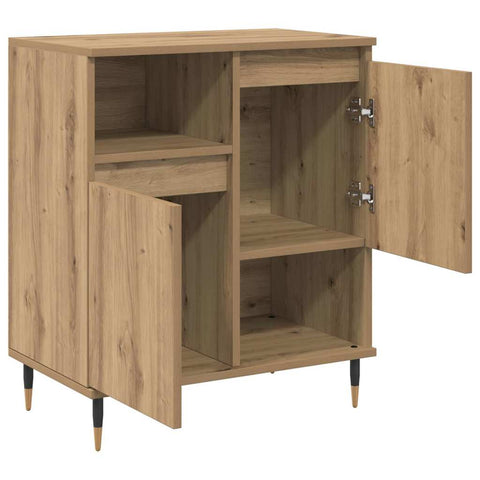 vidaXL Sideboard Artisan oak 60 x 35 x 70 cm Engineered wood