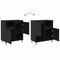 vidaXL Sideboard Black oak 60 x 35 x 70 cm Engineered wood