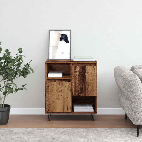 vidaXL Sideboard Old wood 60 x 35 x 70 cm Engineered wood