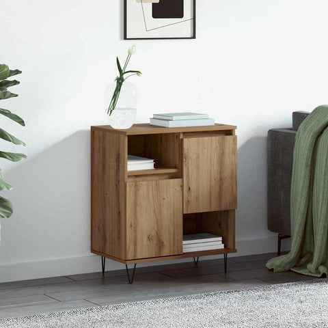 vidaXL Sideboard Artisan oak 60 x 35 x 70 cm Engineered wood