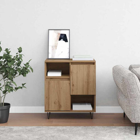 vidaXL Sideboard Artisan oak 60 x 35 x 70 cm Engineered wood