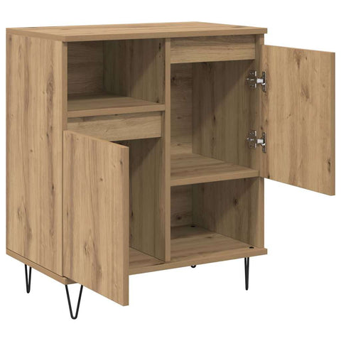 vidaXL Sideboard Artisan oak 60 x 35 x 70 cm Engineered wood