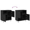 vidaXL Sideboard Black oak 60 x 35 x 70 cm Engineered wood