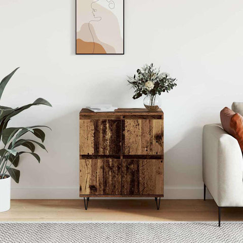 vidaXL Sideboard with Storage with Door Brown 60 x 35 x 70 cm Engineered wood