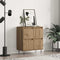 vidaXL Sideboard with Storage with Door Brown 60 x 35 x 70 cm Engineered wood