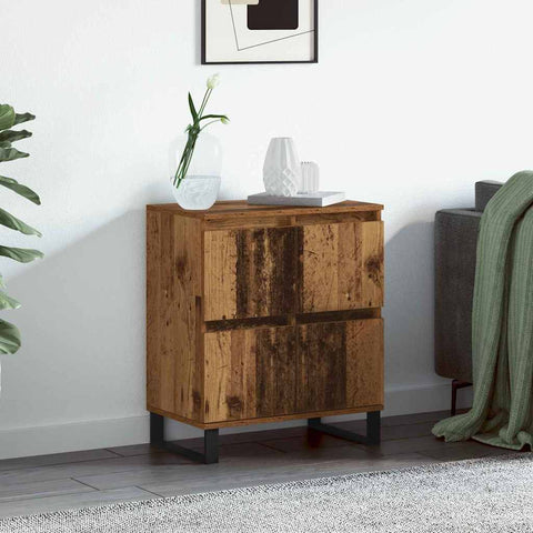 vidaXL Sideboard with Storage with Door Brown 60 x 35 x 70 cm Engineered wood