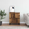 vidaXL Sideboard with Storage with Door Brown 60 x 35 x 70 cm Engineered wood