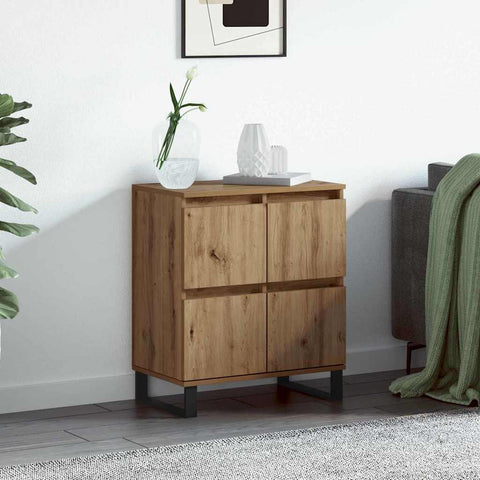 vidaXL Sideboard with Storage with Door Brown 60 x 35 x 70 cm Engineered wood