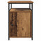 vidaXL Bedside Cabinet Old wood Engineered Wood