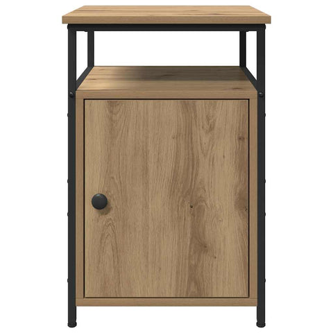 vidaXL Bedside Cabinet Artisan oak Engineered Wood