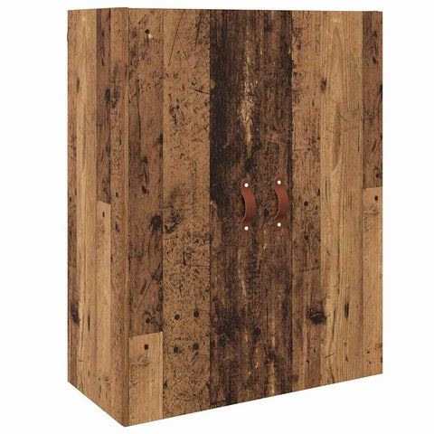 vidaXL Wall Mounted Cabinet Brown 69.5 x 34 x 90 cm Engineered wood