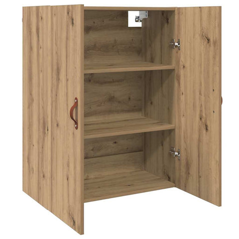 vidaXL Wall Mounted Cabinet Brown 69.5 x 34 x 90 cm Engineered wood