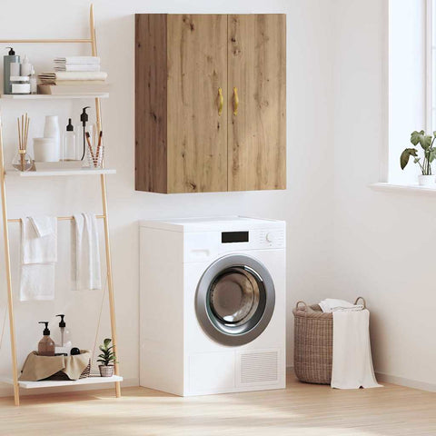 vidaXL Wall Mounted Cabinet Artisan oak 69.5 x 34 x 90 cm