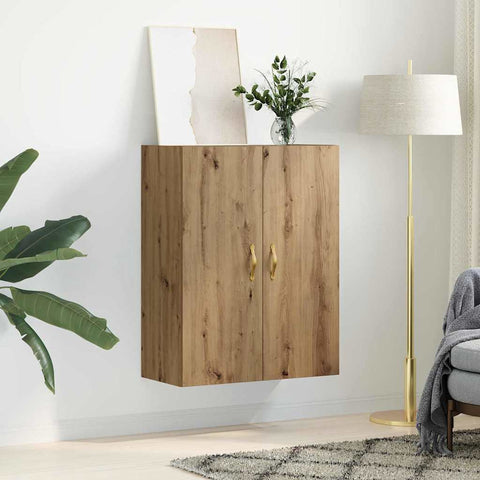 vidaXL Wall Mounted Cabinet Artisan oak 69.5 x 34 x 90 cm