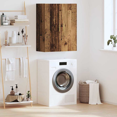 vidaXL Wall Mounted Cabinet Brown 69.5 x 34 x 90 cm Engineered wood