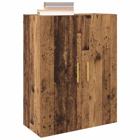 vidaXL Wall Mounted Cabinet Brown 69.5 x 34 x 90 cm Engineered wood