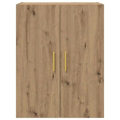 vidaXL Wall Mounted Cabinet Brown 69.5 x 34 x 90 cm Engineered wood