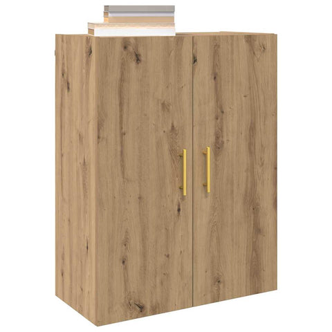 vidaXL Wall Mounted Cabinet Brown 69.5 x 34 x 90 cm Engineered wood