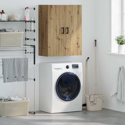 vidaXL Wall Mounted Cabinet Brown 69.5 x 34 x 90 cm Engineered wood