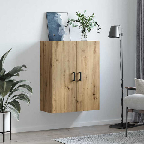 vidaXL Wall Mounted Cabinet Brown 69.5 x 34 x 90 cm Engineered wood