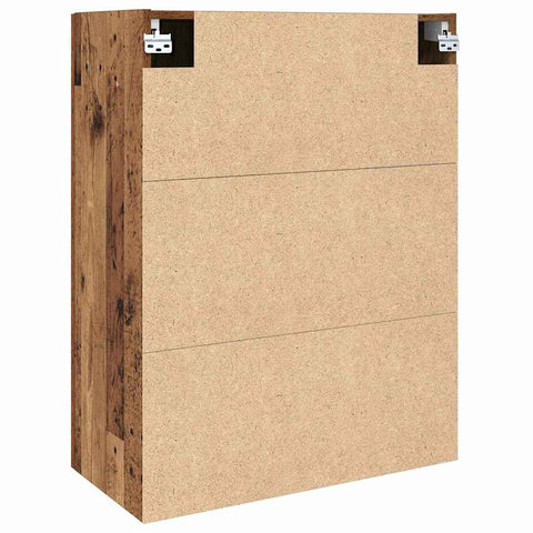 vidaXL Wall Mounted Cabinet Old wood 69.5 x 34 x 90 cm Engineered wood