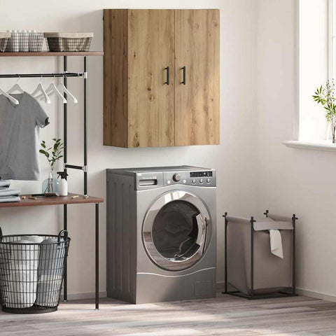 vidaXL Wall Mounted Cabinet Artisan oak 69.5 x 34 x 90 cm