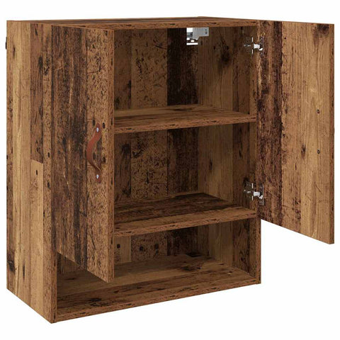 vidaXL Wall Cabinet Old wood 60 x 31 x 70 cm Engineered wood