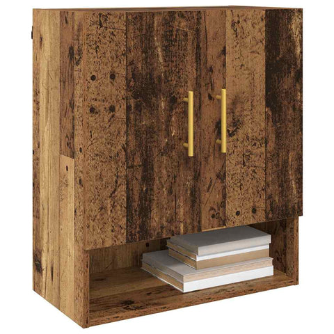 vidaXL Wall Cabinet Old wood 60 x 31 x 70 cm Engineered wood