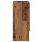 vidaXL Wall Cabinet Old wood 60 x 31 x 70 cm Engineered wood
