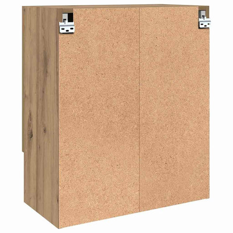 vidaXL Wall Cabinet Artisan oak 60 x 31 x 70 cm Engineered wood