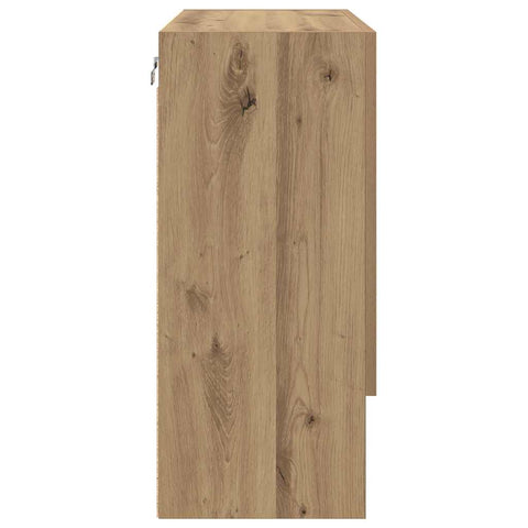 vidaXL Wall Cabinet Artisan oak 60 x 31 x 70 cm Engineered wood