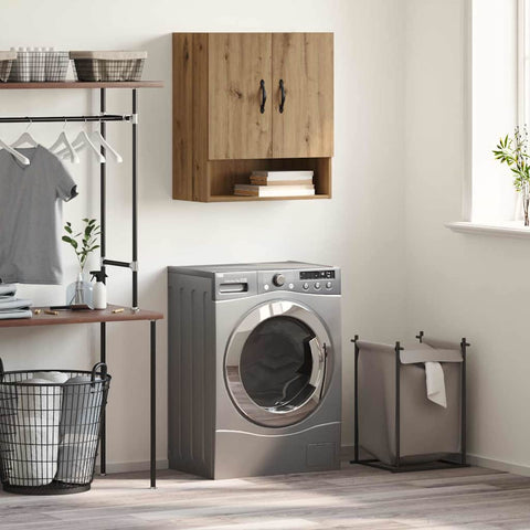 vidaXL Wall Cabinet Artisan oak 60 x 31 x 70 cm Engineered wood